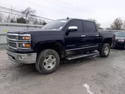 Salvage trucks for sale at Walton, KY auction: 2014 Chevrolet Silverado K1500 LTZ