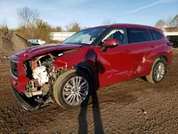 Salvage cars for sale at Columbia Station, OH auction: 2023 Toyota Highlander L