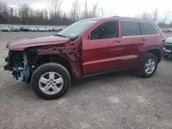 Salvage cars for sale at Leroy, NY auction: 2012 Jeep Grand Cherokee Laredo