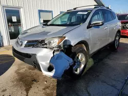 Salvage cars for sale at Pekin, IL auction: 2014 Toyota Rav4 XLE