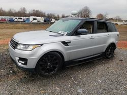 Land Rover Vehiculos salvage en venta: 2015 Land Rover Range Rover Sport HSE