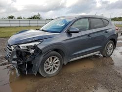 Salvage cars for sale at Houston, TX auction: 2017 Hyundai Tucson Limited