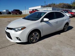 Salvage cars for sale at Oklahoma City, OK auction: 2016 Toyota Corolla ECO