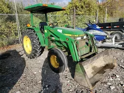 Salvage trucks for sale at Columbus, OH auction: 2002 John Deere Tractor