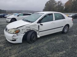 Salvage cars for sale from Copart Concord, NC: 2007 Toyota Corolla CE