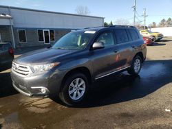 Salvage cars for sale at New Britain, CT auction: 2011 Toyota Highlander Base