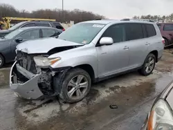 Salvage cars for sale at Windsor, NJ auction: 2013 Toyota Highlander Limited