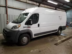 Salvage trucks for sale at West Mifflin, PA auction: 2018 Dodge RAM Promaster 3500 3500 High