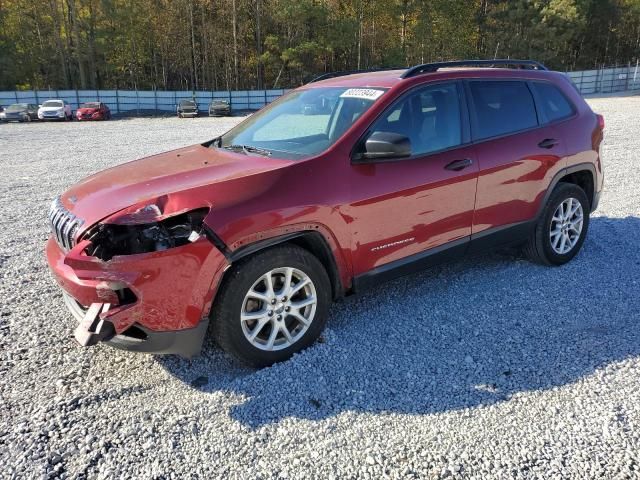 2016 Jeep Cherokee Sport