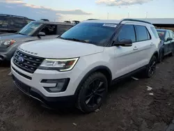 2017 Ford Explorer XLT en venta en Brighton, CO