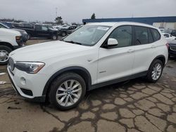 Salvage cars for sale from Copart Woodhaven, MI: 2015 BMW X3 XDRIVE28I