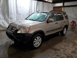 Salvage cars for sale at Ebensburg, PA auction: 2006 Honda CR-V EX