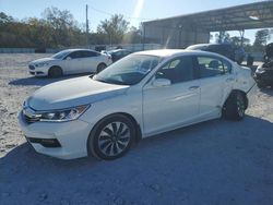 Salvage cars for sale at Cartersville, GA auction: 2017 Honda Accord Hybrid EXL