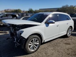 Salvage cars for sale at Las Vegas, NV auction: 2019 Audi Q7 Premium Plus