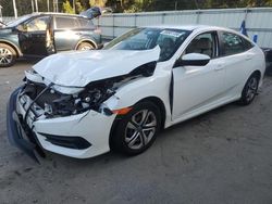 Salvage cars for sale at Savannah, GA auction: 2018 Honda Civic LX