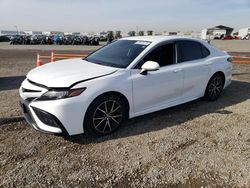 Salvage cars for sale at San Diego, CA auction: 2021 Toyota Camry SE