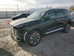 Salvage cars for sale at Magna, UT auction: 2023 Hyundai Santa FE Calligraphy