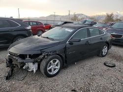 Chevrolet salvage cars for sale: 2018 Chevrolet Malibu LS