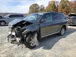 Toyota salvage cars for sale: 2012 Toyota Highlander Base