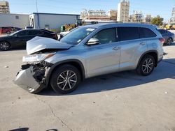 Toyota Highlander se salvage cars for sale: 2017 Toyota Highlander SE