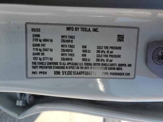 2023 Tesla Model 3