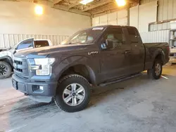 Salvage cars for sale at Abilene, TX auction: 2016 Ford F150 Super Cab