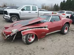 Chevrolet Corvette salvage cars for sale: 1974 Chevrolet Corvette