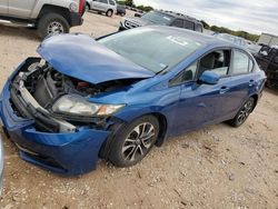 Honda Civic salvage cars for sale: 2013 Honda Civic EX