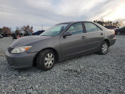 Salvage cars for sale at Mebane, NC auction: 2004 Toyota Camry LE