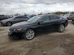 Chevrolet salvage cars for sale: 2018 Chevrolet Impala LT