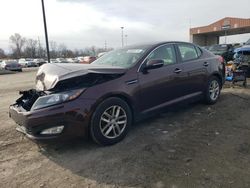 Salvage cars for sale at Fort Wayne, IN auction: 2013 KIA Optima LX