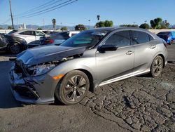 Salvage cars for sale at Colton, CA auction: 2019 Honda Civic EX