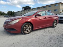 Hyundai Sonata gls salvage cars for sale: 2014 Hyundai Sonata GLS