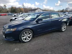 Salvage cars for sale at York Haven, PA auction: 2014 Chevrolet Impala LT