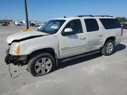 Salvage cars for sale from Copart Grand Prairie, TX: 2012 GMC Yukon XL K1500 SLT