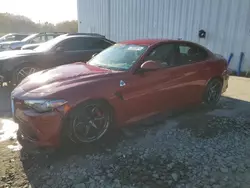 Salvage cars for sale at Windsor, NJ auction: 2018 Alfa Romeo Giulia Quadrifoglio