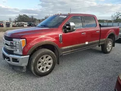 Salvage trucks for sale at Riverview, FL auction: 2017 Ford F250 Super Duty