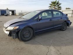 Salvage cars for sale from Copart Bakersfield, CA: 2010 Honda Civic LX