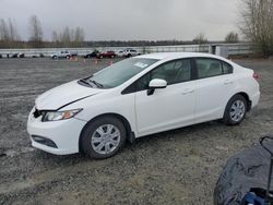 Honda salvage cars for sale: 2014 Honda Civic LX