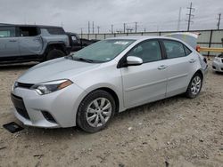 Salvage cars for sale from Copart Haslet, TX: 2016 Toyota Corolla L