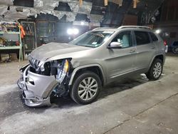 Jeep Cherokee salvage cars for sale: 2017 Jeep Cherokee Overland