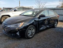 Salvage cars for sale at Hillsborough, NJ auction: 2020 Hyundai Elantra SEL