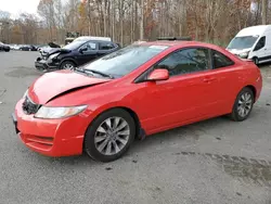 Honda salvage cars for sale: 2010 Honda Civic EX