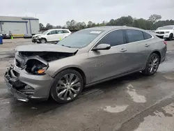 Chevrolet Malibu Premier salvage cars for sale: 2017 Chevrolet Malibu Premier