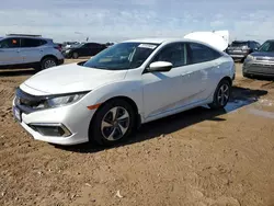 Salvage cars for sale from Copart Amarillo, TX: 2021 Honda Civic LX