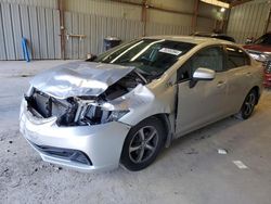 Salvage cars for sale at West Mifflin, PA auction: 2015 Honda Civic SE