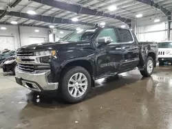 Carros salvage sin ofertas aún a la venta en subasta: 2019 Chevrolet Silverado K1500 LTZ