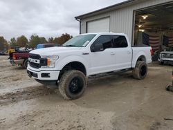 Ford salvage cars for sale: 2019 Ford F150 Supercrew