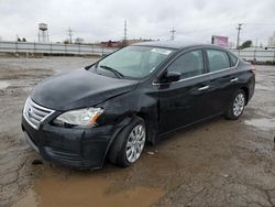 Salvage cars for sale from Copart Chicago Heights, IL: 2015 Nissan Sentra S