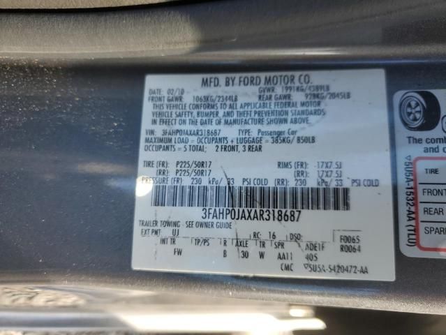 2010 Ford Fusion SEL